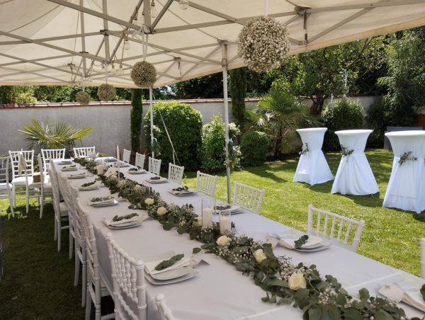 Bohème dans un jardin